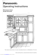 Panasonic NN-S446BA Operating Instructions Manual