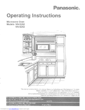 Panasonic NN-S252 Operating Instructions Manual