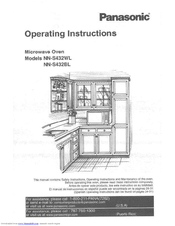 Panasonic NN-S432 Operating Instructions Manual