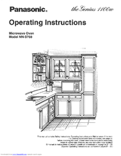 Panasonic NNS768WA Operating Instructions Manual