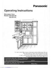 Panasonic NN-S251WL Operating Instructions Manual