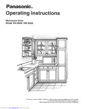Panasonic NNS568LAS Operating Instructions Manual