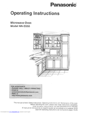 Panasonic NN-S550WF Operating Instructions Manual