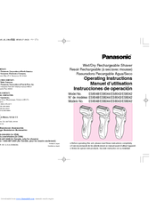 Panasonic ES8044S Operating Instructions Manual