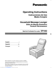 Panasonic EP-1082 Operating Instructions Manual