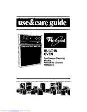 Whirlpool RB1200XV Use & Care Manual