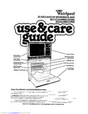 Whirlpool RM275PXK Use & Care Manual
