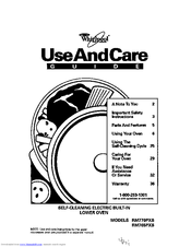 Whirlpool RM770PXB Use And Care Manual