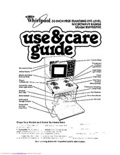 Whirlpool RM955PXK Use & Care Manual