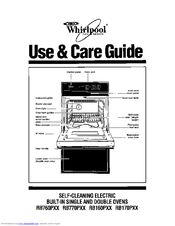 Whirlpool RB770PXX Use And Care Manual