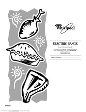 Whirlpool RF378LXPQ Use And Care Manual