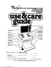 Whirlpool RE960PXK Use & Care Manual