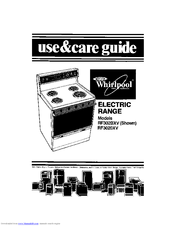 Whirlpool RF 3020XV Use & Care Manual