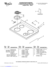 Whirlpool RF264LXSB2 Parts List