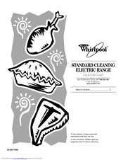 Whirlpool RF3020XKQ5 Use & Care Manual