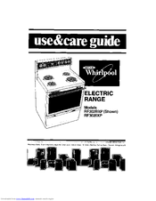 Whirlpool RF302BXP Use & Care Manual
