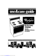Whirlpool RF 3020XV Use & Care Manual