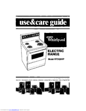 Whirlpool RF3120XP Use & Care Manual