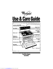 Whirlpool RF316Pxx Use & Care Manual