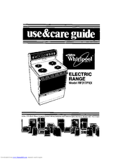 Whirlpool RF317PXX Use & Care Manual