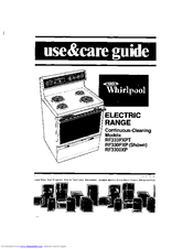 Whirlpool RF3300XP Use & Care Manual