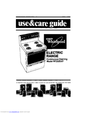 Whirlpool RF332BXP Use And Care Manual