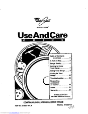 Whirlpool RF330PXD Use And Care Manual