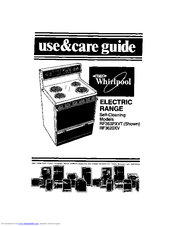 Whirlpool RF363PXW Use & Care Manual