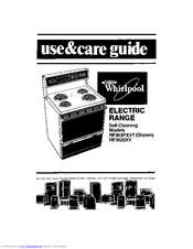 Whirlpool RF363PXVT Use And Care Manual