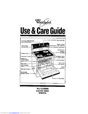 Whirlpool RF366PXX Use And Care Manual