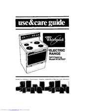 Whirlpool RF367BXP Use And Care Manual