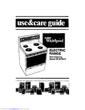 Whirlpool RF367BXV Use & Care Manual