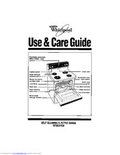 Whirlpool RF387PXW Use And Care Manual