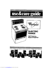Whirlpool RF395PXP Use & Care Manual