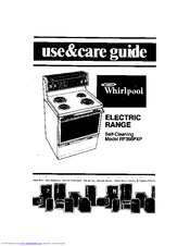 Whirlpool RF398PXP Use And Care Manual