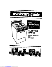 Whirlpool RF010EXR Use & Care Manual