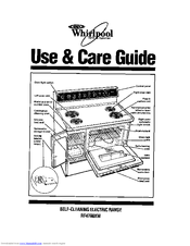 Whirlpool RF4700XW Use And Care Manual