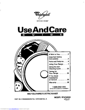 Whirlpool RF4700XB Use And Care Manual