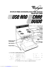 Whirlpool RJE-3020 Use & Care Manual