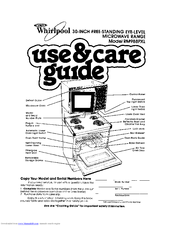 Whirlpool RM988PXL Use & Care Manual