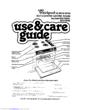 Whirlpool RS67OOXK Use & Care Manual