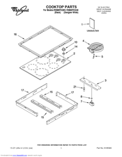 Whirlpool RS696PXGQ9 Parts List