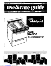 Whirlpool SF3000ER Use & Care Manual