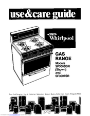 Whirlpool SF300BSR Use & Care Manual
