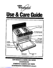 Whirlpool SF302BSW Use & Care Manual