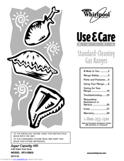 Whirlpool SF310BEG Use And Care Manual