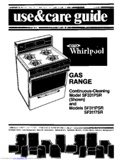 Whirlpool SF3117SR Use & Care Manual