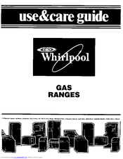 Whirlpool SF335EEPW0 Use & Care Manual