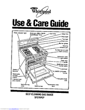 Whirlpool SF376PEP Use And Care Manual