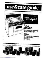 Whirlpool SF5340ER Use & Care Manual